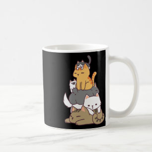 Pile Of Kitty Cats Funny Cute Cat Lover Gift T Shi Coffee Mug