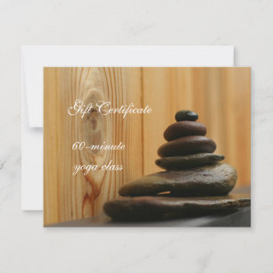 Pile of Meditation Stones Gift Certificate