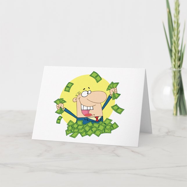 Pile of Money Greeting Cards (Creator Uploaded)