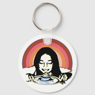 Pile of Pancakes Keychain