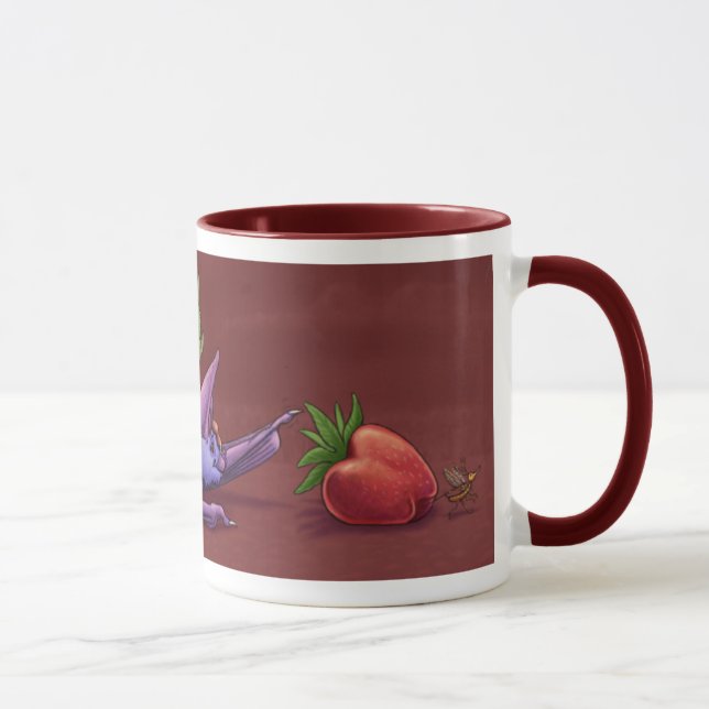 Pile of Peckish Pups Mug (Right)