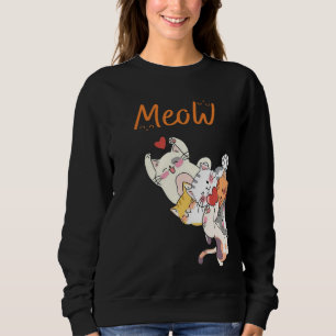Pile of Purrs A Meow-ment of Love Cat Cuddles & He Sweatshirt
