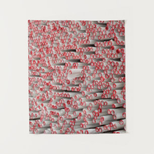 Pile of rolled papers tapestry