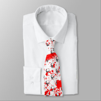 pile of solo skullz splatz tie