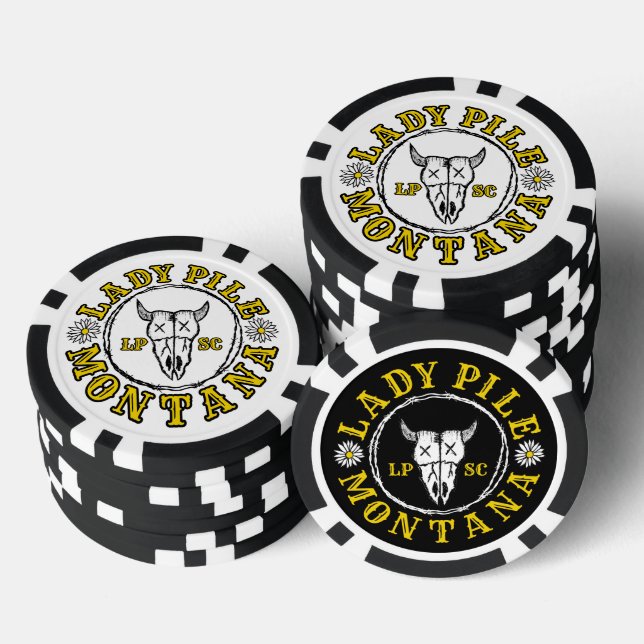 Piled Poker Chips (Stack)
