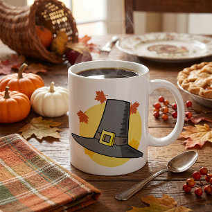 Pilgram Hat Coffee Mug