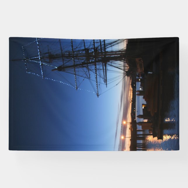 Pilgrim at dawn photo banner (Horizontal)
