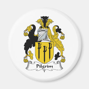 Pilgrim Family Crest Magnet