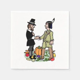 Pilgrim Indian Cooperation Napkin