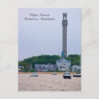 Pilgrim Monument Provincetown MA Postcard