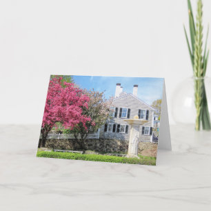 Pilgrim Mother, Plymouth, MA Spring Card