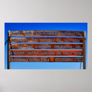 Pilgrim sign