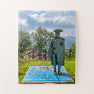 Pilgrim statue jigsaw puzzle