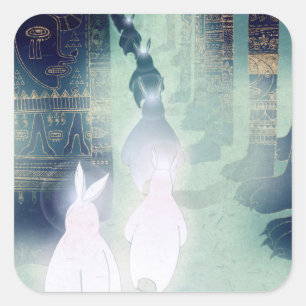 Pilgrimage 2012 square sticker