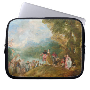 Pilgrimage to Cythera The Embarkation for Cythera Laptop Sleeve