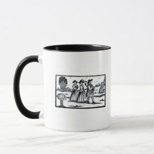 Pilgrims set sail on the Mayflower Mug