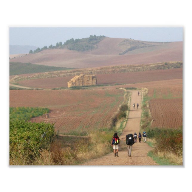 Pilgrims Walking 8x10 print (Front)