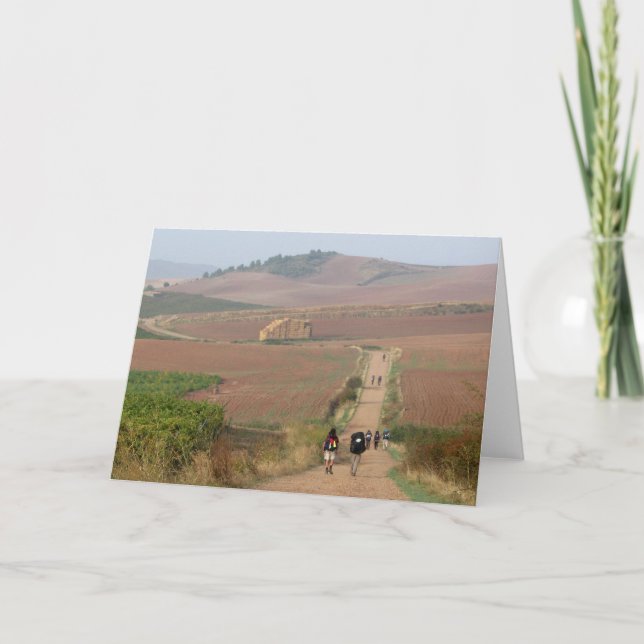 Pilgrims Walking Card (Front)