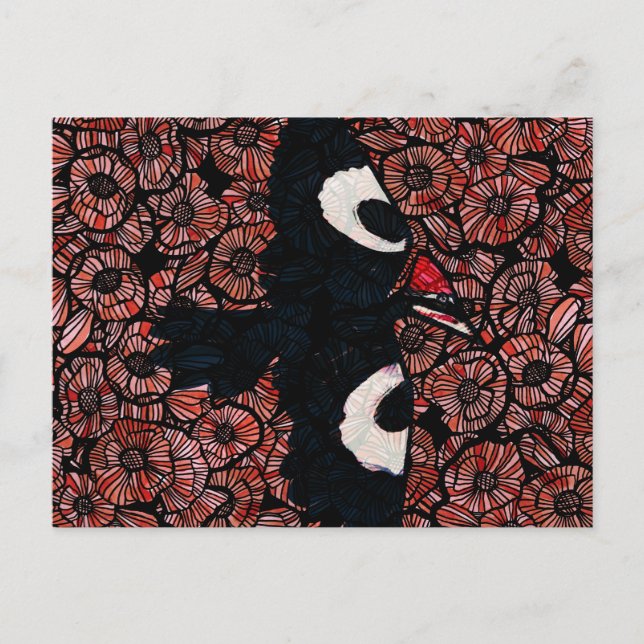 Piliated Woodpecker                                Postcard (Front)