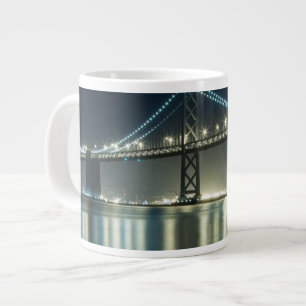 Pilings along the Embarcadero, San Francisco Large Coffee Mug