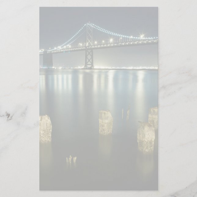 Pilings along the Embarcadero, San Francisco Stationery (Front)