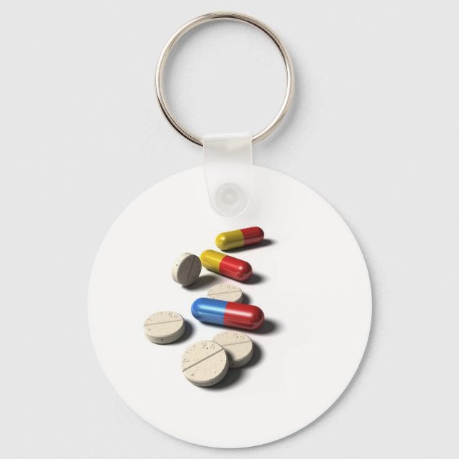 pill key ring (Front)