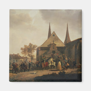 Pillage of a Church during the Revolution Magnet