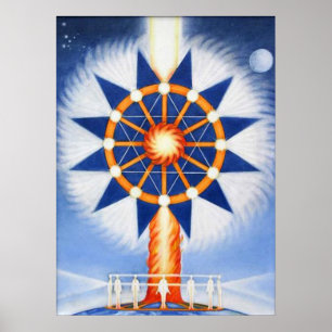 Pillar of Fire & Spiritual Will Poster