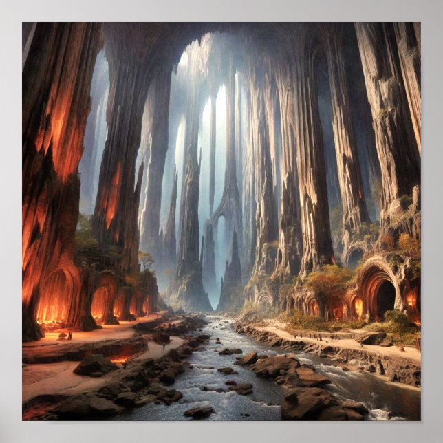 Pillars and People Poster (Front)