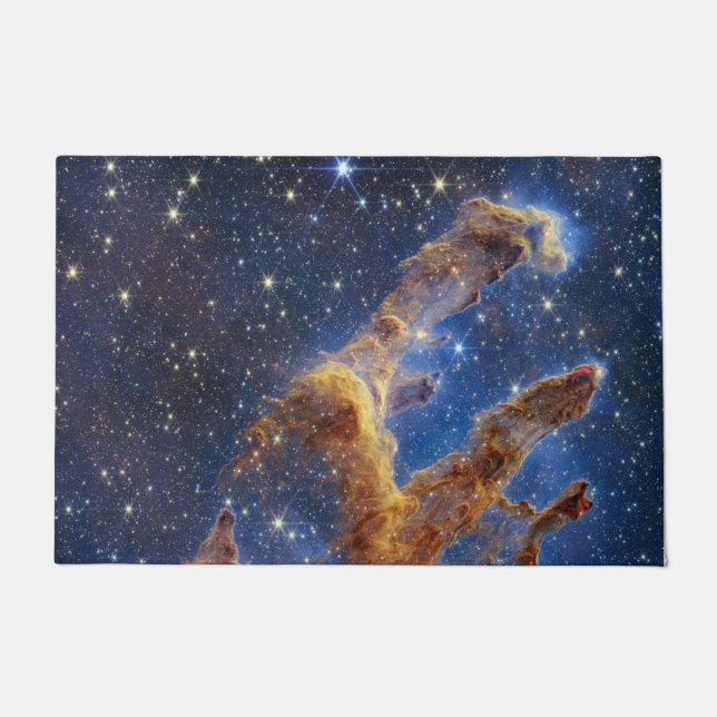 pillars creation Webb Space Telescope science nasa Doormat (Front)
