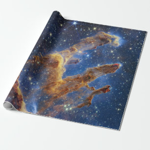 pillars creation Webb Space Telescope science nasa Wrapping Paper