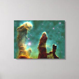 Pillars of creation canvas print