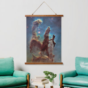 Pillars of Creation, Eagle Nebula Hubble Space Hanging Tapestry