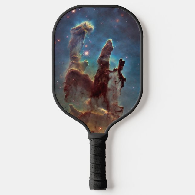Pillars of Creation, Eagle Nebula Hubble Space Pickleball Paddle (Front)