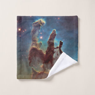 Pillars of Creation, Eagle Nebula Hubble Space Wash Cloth