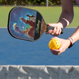 Pillars of Creation Eagle Nebula M16 Your Name Pickleball Paddle
