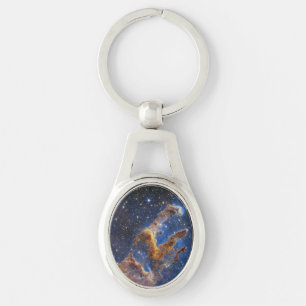 Pillars of Creation Eagle Nebula Webb Telescope Key Ring