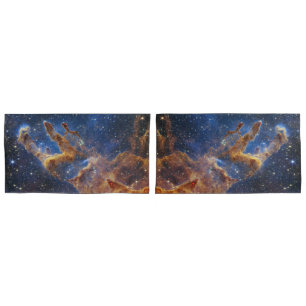 Pillars of Creation Eagle Nebula Webb Telescope Pillowcase