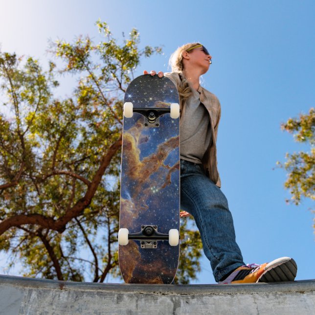 Pillars of Creation Eagle Nebula Webb Telescope Skateboard (Outdoor 1)
