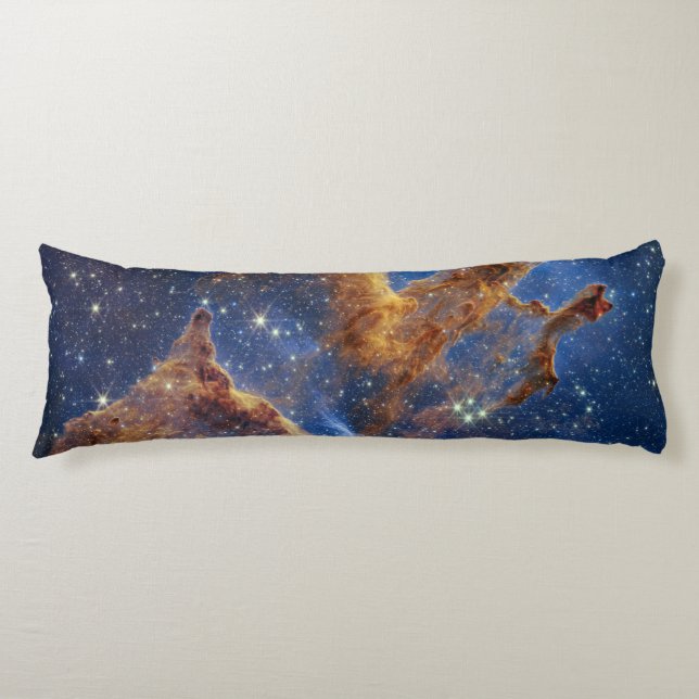 Pillars of Creation in the Eagle Nebula Body Cushion (Front)