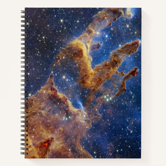 Pillars of Creation in the Eagle Nebula Notebook (Front)