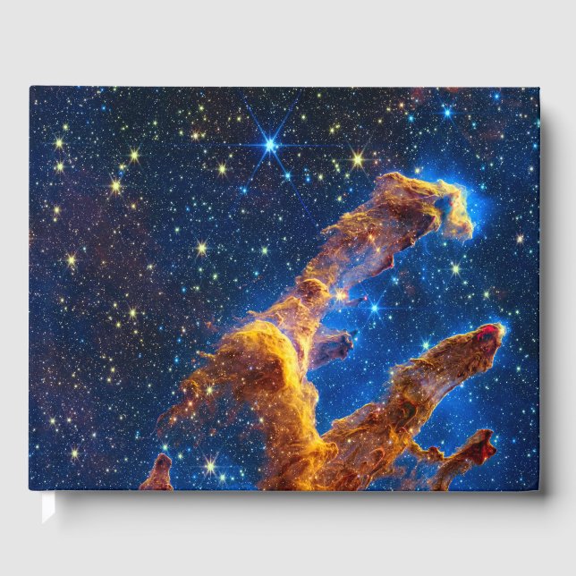 Pillars of Creation - James Webb NIRCam Astronomy Guest Book (Front)