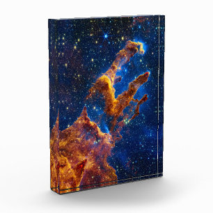 Pillars of Creation - James Webb NIRCam Astronomy Photo Block