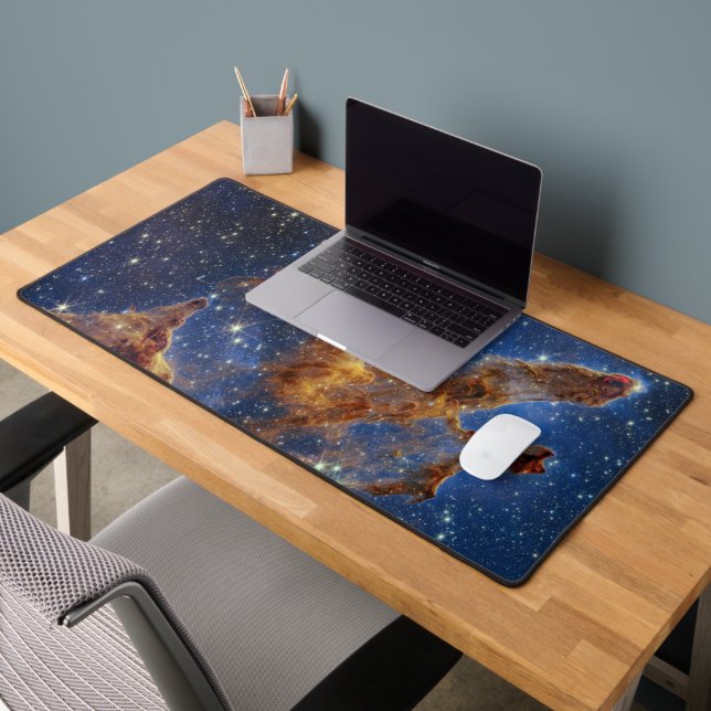 Pillars of Creation Looks Like T-Rex Desk Mat (Office 2)