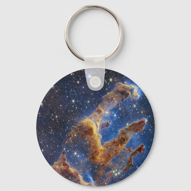 Pillars of Creation Looks Like T-Rex Key Ring (Front)