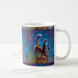 Pillars of Creation M16 Eagle Nebula Space Photo Coffee Mug