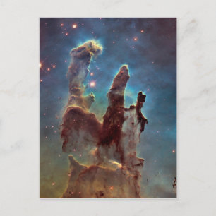 Pillars of creation postcard