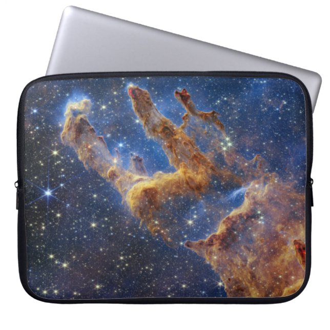 Pillars of Creation Webb space Telescope Nircam Laptop Sleeve (Front)