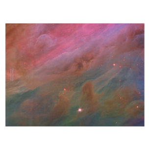 Pillars of Dust, Orion Nebula telescope image Tablecloth