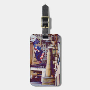 Pillars of the Plaza Luggage Tag